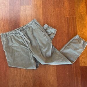🟩 Banana Republic Army Green Joggers | Large Tall